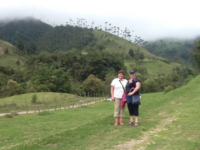 Dawn and I at the bottom....tired but accomplished!