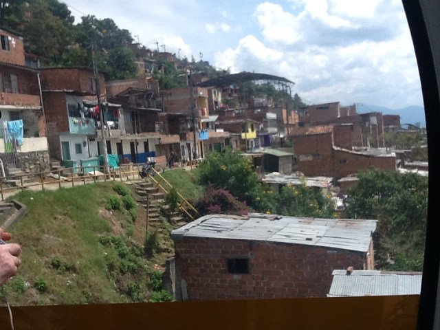Medellin from the gondola