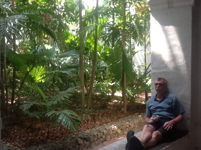 Jim's siesta in Cartagena
