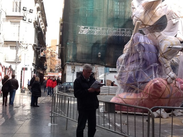 The Map Man in Valencia.....