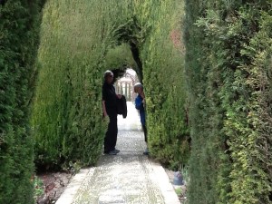 Hiding in the alhambra