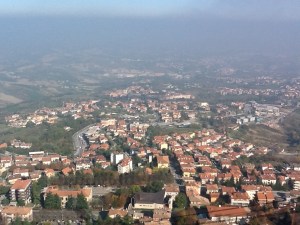 View from top of San Marino