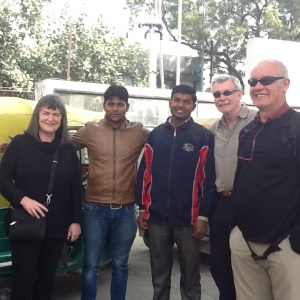 Gotta be young to drive the streets of Delhi in. Tuktuk.......or an army truck