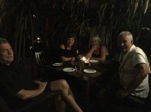 A little dark but dinner at the Barracuda was excellent